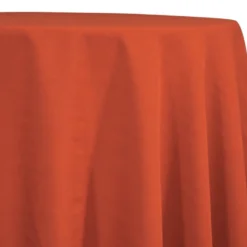 Premium Poly (Poplin) Table Linen in Rust 1352