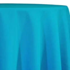 Premium Poly (Poplin) Table Linen in Turquoise 1142