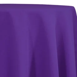 Premium Poly (Poplin) Table Linen in Purple 1258
