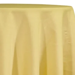 Premium Poly (Poplin) Table Linen in Yellow 1905
