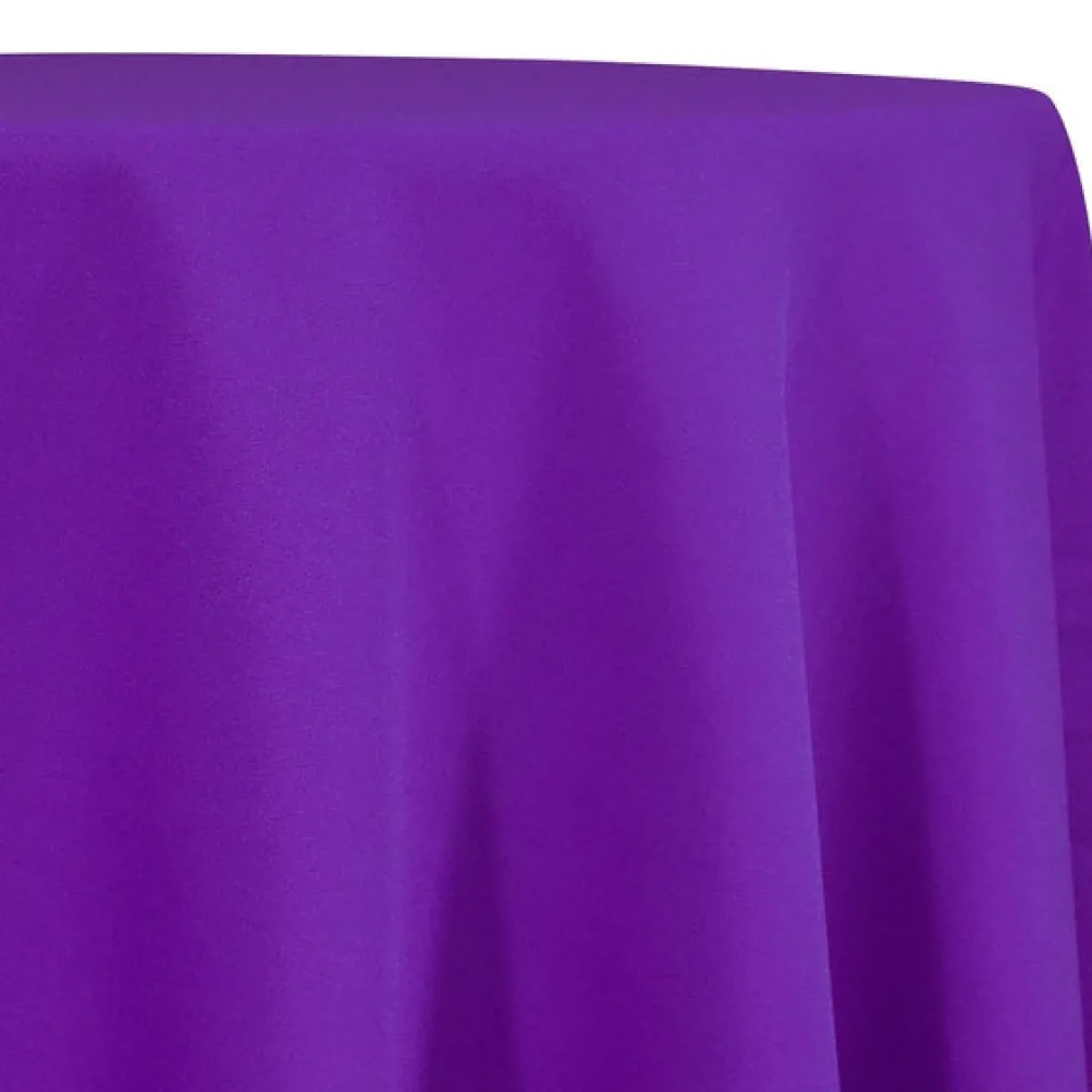 Premium Poly (Poplin) Table Linen in Purple 1255