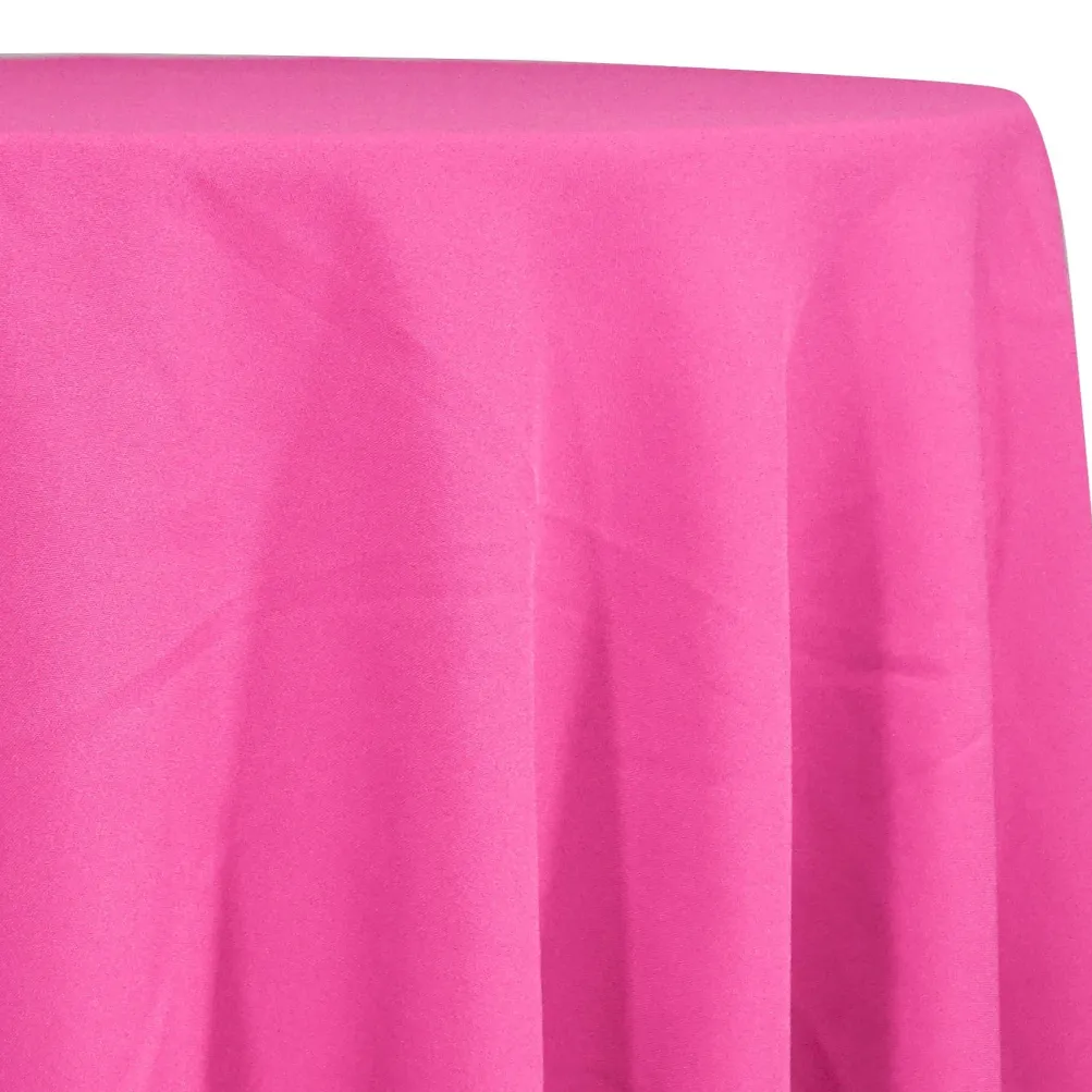 Premium Poly (Poplin) Table Linen in Fuchsia 1222