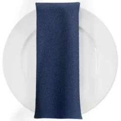Premium Poly (Poplin) Table Napkin in Navy 1245