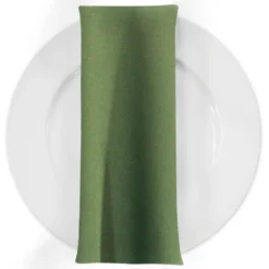 Premium Poly (Poplin) Table Napkin in Olive 1335