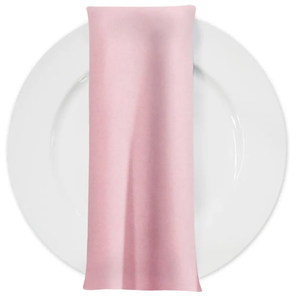 Premium Poly (Poplin) Table Napkin in Pink Salmon 1720