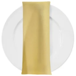 Premium Poly (Poplin) Table Napkin in Yellow 1905
