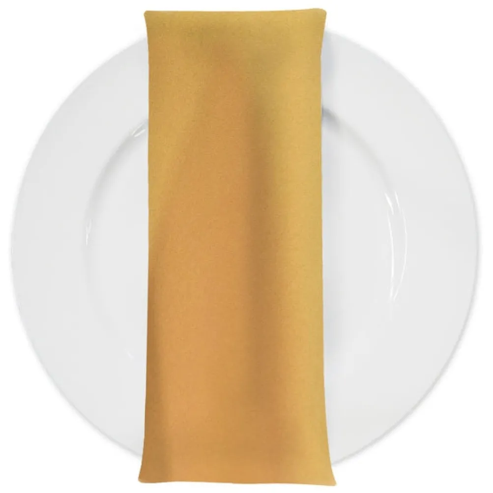 Premium Poly (Poplin) Table Napkin in Gold 1671