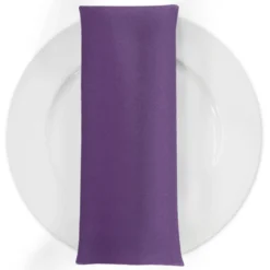 Premium Poly (Poplin) Table Napkin in Raisin 1356