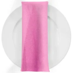 Premium Poly (Poplin) Table Napkin in Pink 1158