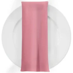 Premium Poly (Poplin) Table Napkin in Coral 1202