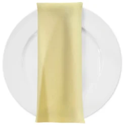 Premium Poly (Poplin) Table Napkin in Yellow L 1904