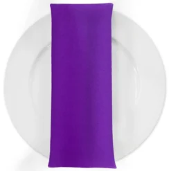 Premium Poly (Poplin) Table Napkin in Purple 1255