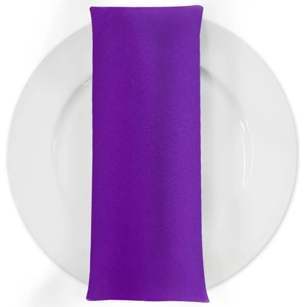 Premium Poly (Poplin) Table Napkin in Purple 1255