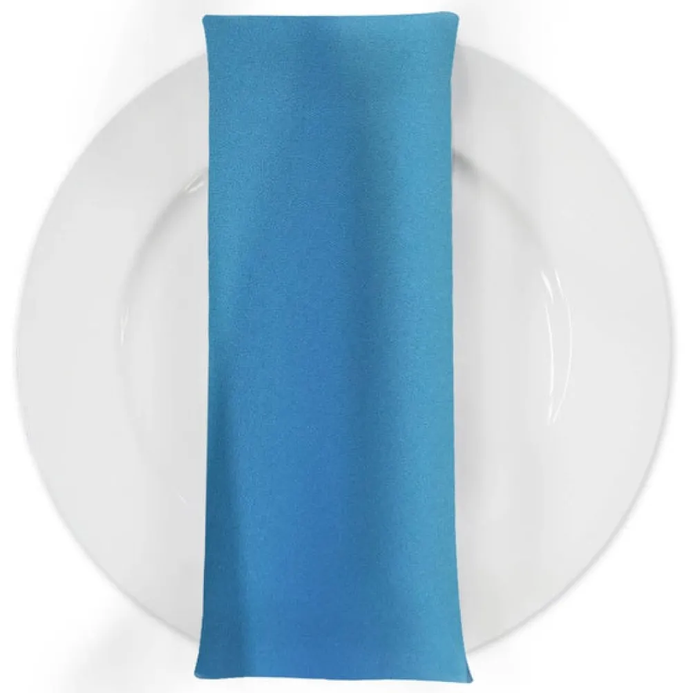 Premium Poly (Poplin) Table Napkin in Turquoise 1143