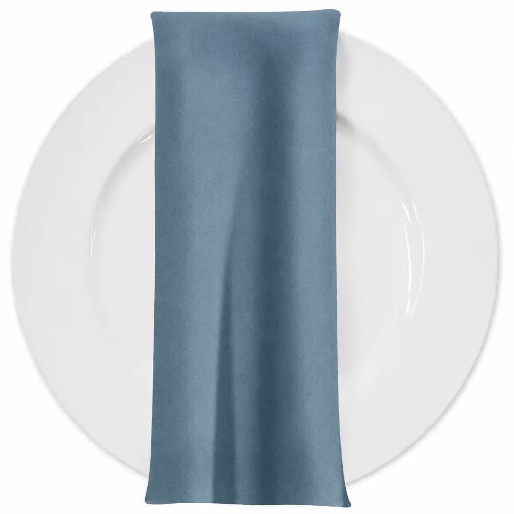 Premium Poly (Poplin) Table Napkin in Perry/Blue 1926