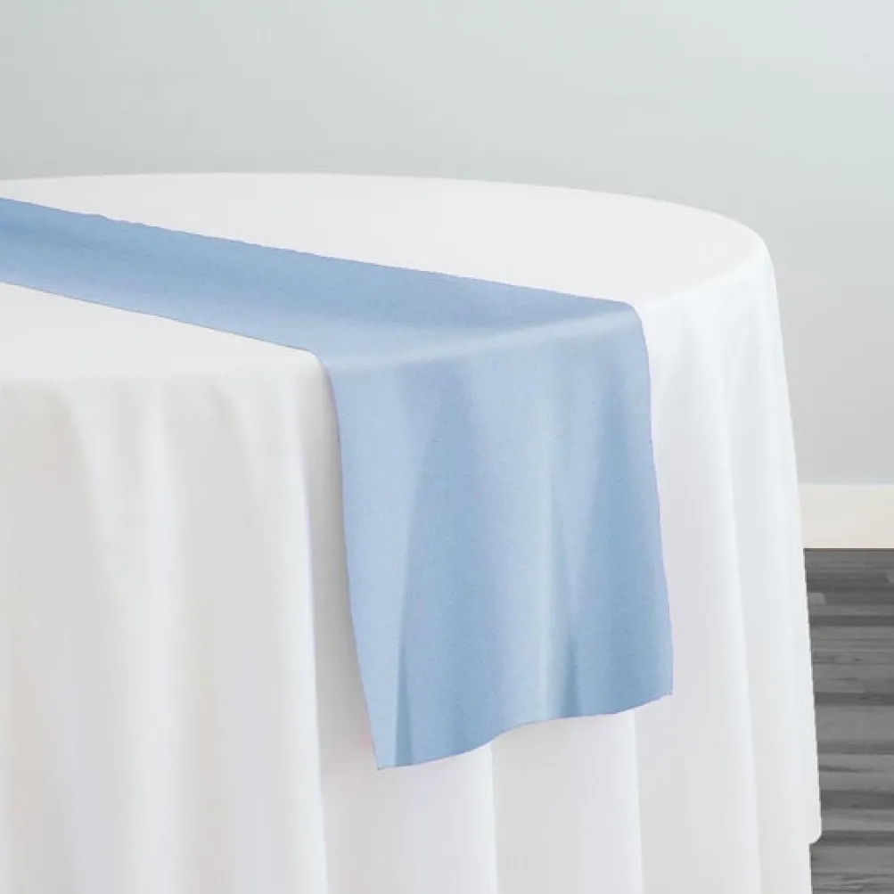 Premium Poly (Poplin) Table Runner in Blue 1123