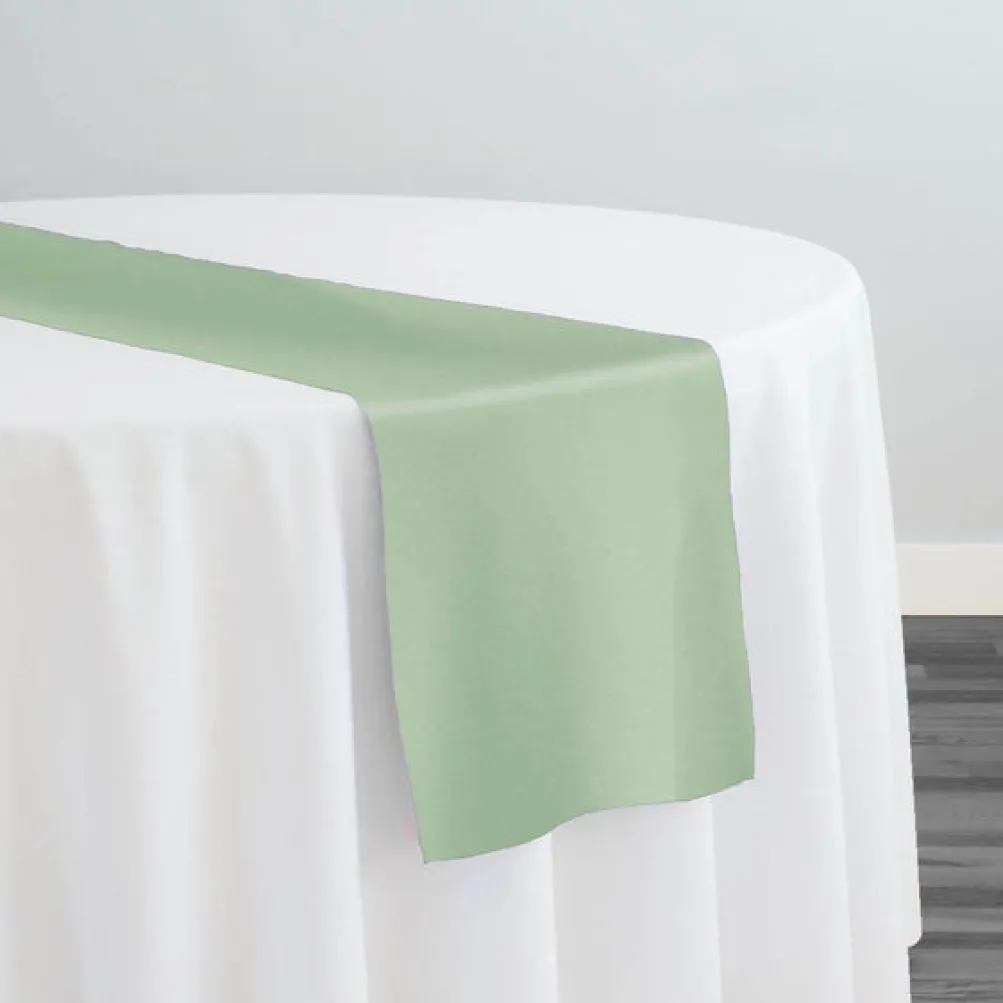 Premium Poly (Poplin) Table Runner in Mint 1320