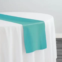 Premium Poly (Poplin) Table Runner in Teal Green 2001