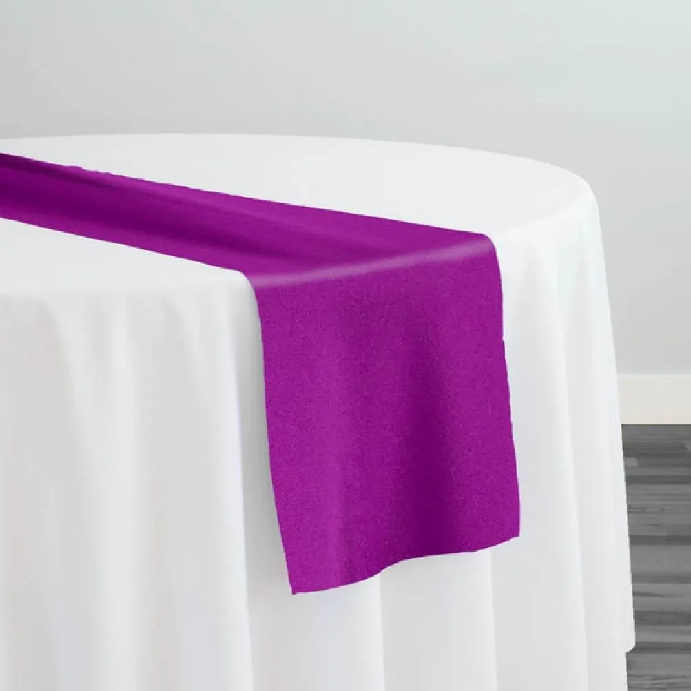 Premium Poly (Poplin) Table Runner in Sangria 1999