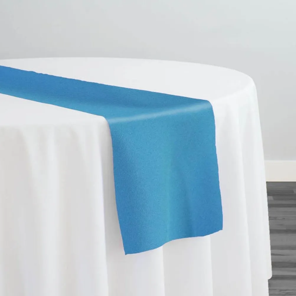 Premium Poly (Poplin) Table Runner in Turquoise 1143