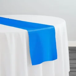 Premium Poly (Poplin) Table Runner in Turquoise 1140