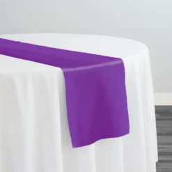 Premium Poly (Poplin) Table Runner in Magenta 1281