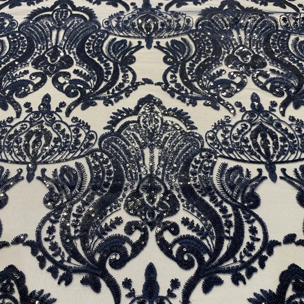 Princess Lace Table Runner in Black