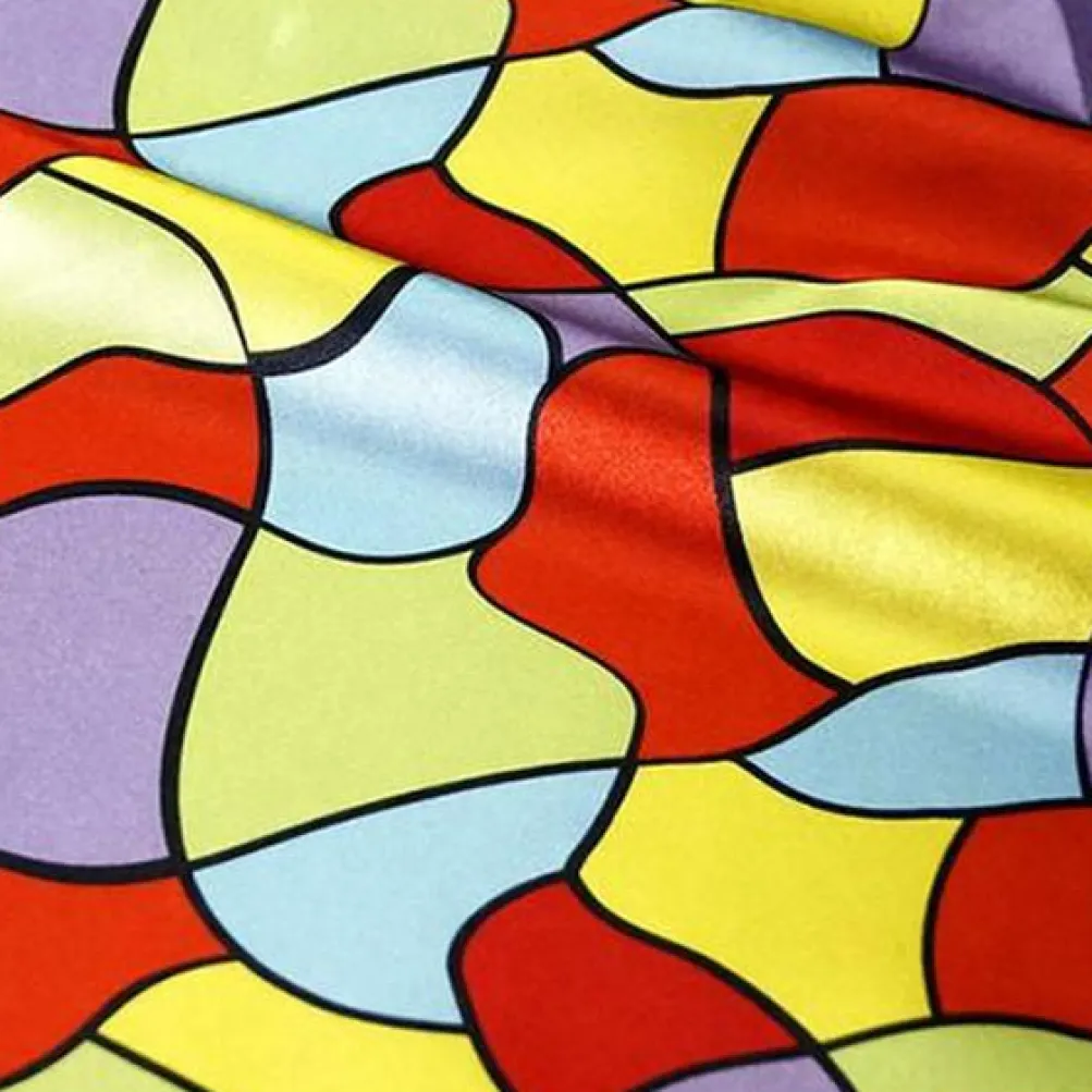 Puzzle Piece Print Table Linen