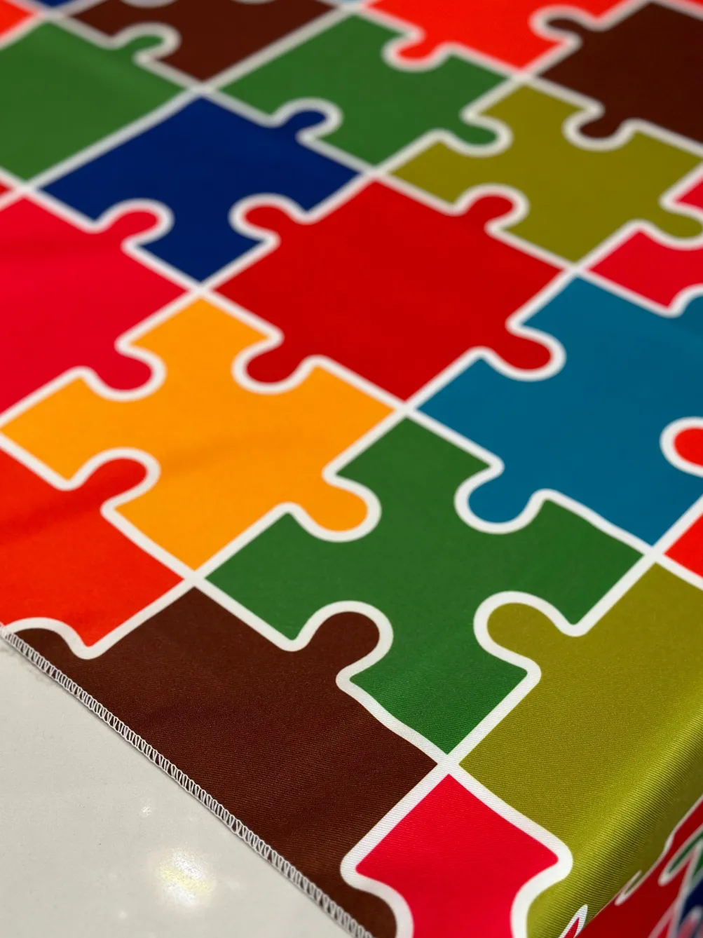 Puzzle (Poly Print) Table Linen
