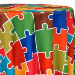 Puzzle (Poly Print) Table Linen