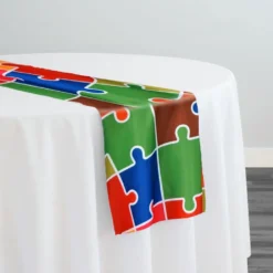 Puzzle (Poly Print) Table Runner