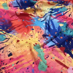 Rainbow Burst (Poly Print) Table Linen
