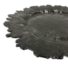 Reef - Glass Charger Plate in Black (Item # 0126)