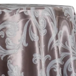 Regal Jacquard (Reversible) Table Linen in Dusty Rose