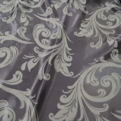 Regal Jacquard (Reversible) Table Linen in Purple Grey