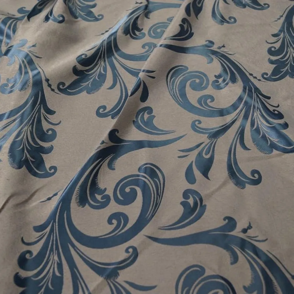 Regal Jacquard (Reversible) Table Runner in Turquoise