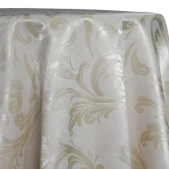 Regal Jacquard (Reversible) Table Linen in Ivory