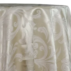 Regal Jacquard (Reversible) Table Linen in Ivory