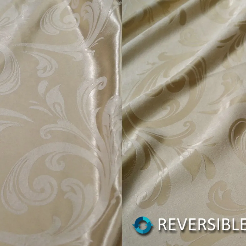 Regal Jacquard (Reversible) Table Linen in Ivory