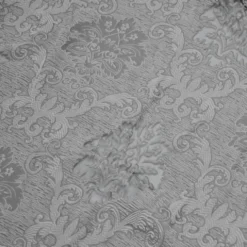 Regency Damask Sheer Table Linen in Silver