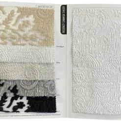 Regency Damask Sheer Table Runner in Black