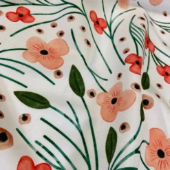 Retro Floral (Poly Print) Table Linen