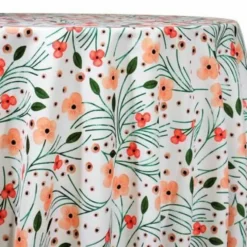 Retro Floral (Poly Print) Table Linen