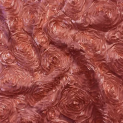 Rose Satin (3D) Table Runner in Dusty Rose