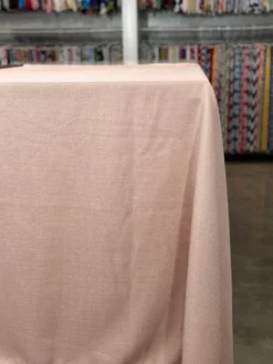 Rustic Linen Table Linen in Blush
