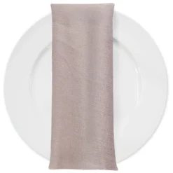 Rustic Linen Table Napkin in Blush