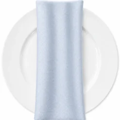 Rustic Linen Table Napkin in Lt Blue