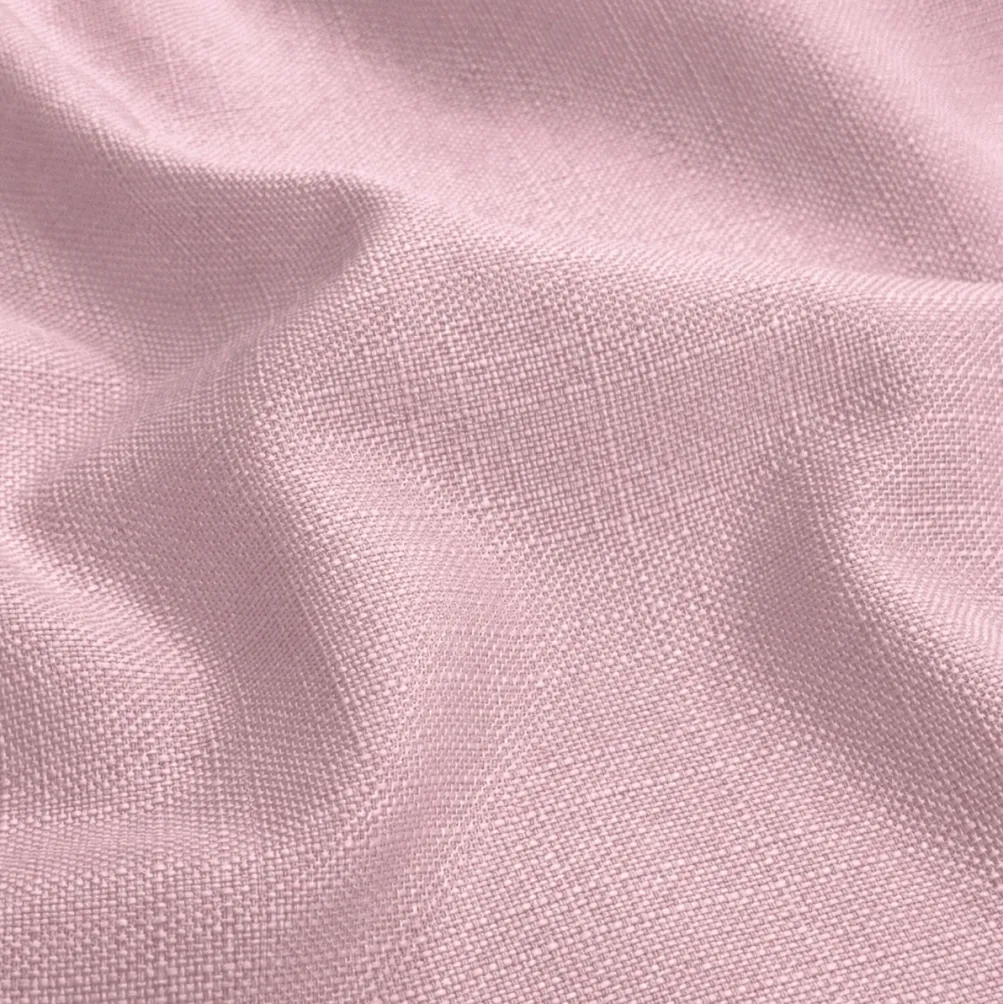 Rustic Linen Table Runner in Lt Pink