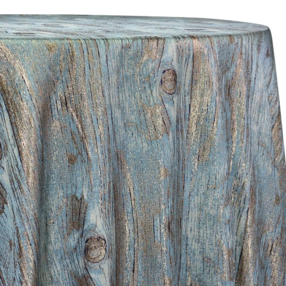 Sahara Jacquard Table Linen in Turquoise