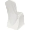 Scuba (Wrinkle-Free) Fitted Banquet Chair Cover in Off White